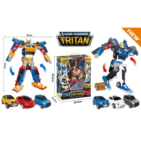 Игрушка-трансформер Tobot Tritan 3в1 37х33 см (507A)