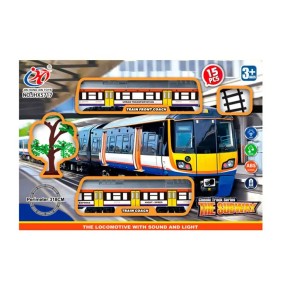Игрушечная железная дорога 318 см с локомотивом и вагоном (JHX5717)