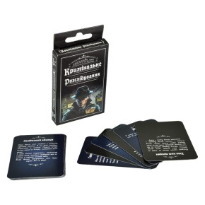 Карточная игра Strateg Криминальное расследование (30418)