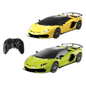 Машина на радиоуправлении Kool Speed Lamborghini 1:16 37.2×17×12 см оливковая/жёлтая (DHTRC10505GN)