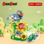 Конструктор BanBao Пташки 2 в 1:Тендітна пташка/Крокодил 272 деталі (ET617)