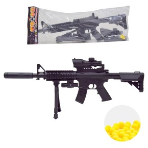 Іграшковий автомат стріляє кульками з лазером (M4-3)