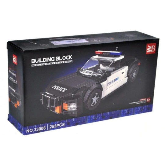 Конструктор YG Toys Поліцейська машина 253 елементи (33006)