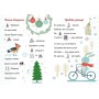 Книжка Талант Веселі забавки для дошкільнят Christmas sticker book Віршики до свят