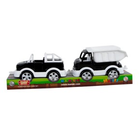 Игрушечный набор Bamsic грузовик Mini Matiki 13.5 см 2 штуки (002/6)