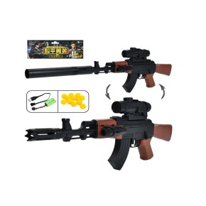 Игрушечный автомат 67 см стреляет пластиковыми шарами (2030-1)