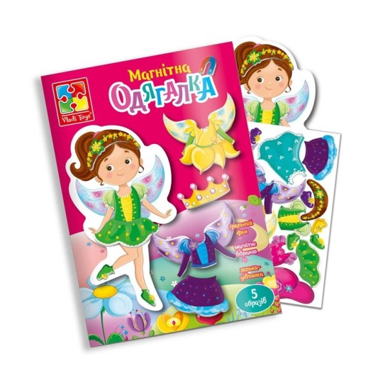 Магнітна гра-одягалка Vladi Toys Фея (VT3204-28)