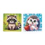 Мягкие пазлы Vladi Toys Енот и ёжик (VT1102-36)