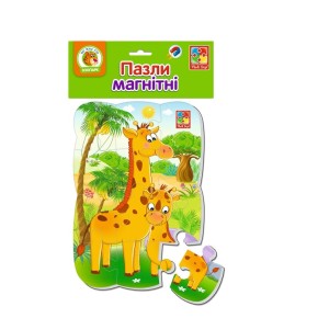 Магнитные пазлы Vladi Toys Жирафики А5 (VT3205-79)