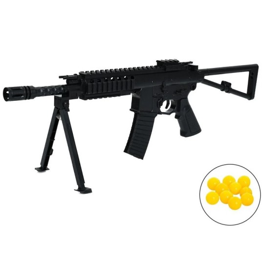 Игрушечный автомат 57 см стреляет пластиковыми пулями (P3055A)