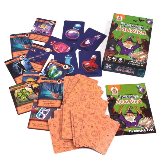 Игра настольная Vladi Toys Гримуар Алхимика (укр) (VT8077-08)