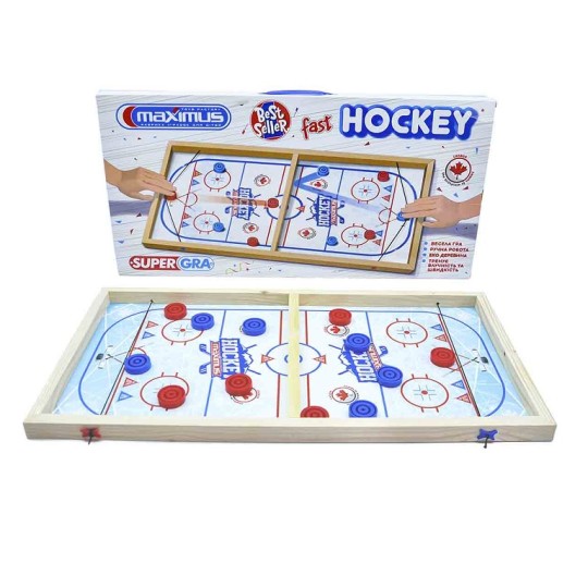 Настольная игра Максимус Быстрый хоккей 61х30х2.7 см (5461)
