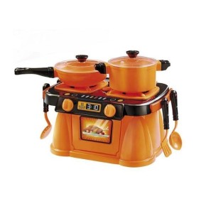 Игрушечный кухонный набор Cooking Plate with Dishes 7 предметов (1818)