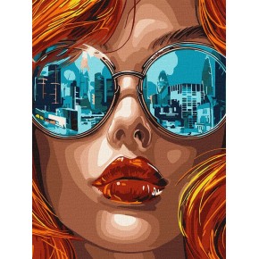  Картина по номерам Пейзаж Лондона 30х40 см (КНО8462)