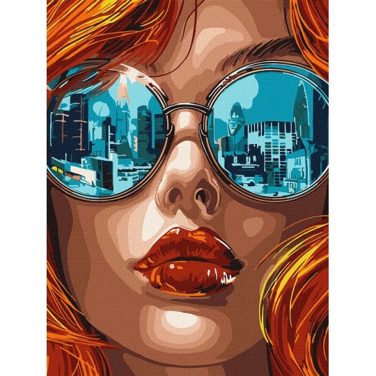 Картина по номерам Пейзаж Лондона 30х40 см (КНО8462)