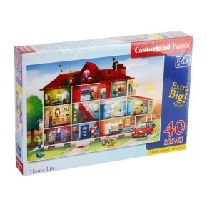 Пазлы Castorland Домашняя жизнь 40 Maxi элементов (B-040346)
