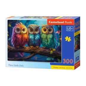 Пазлы Castorland Три маленькие совы 300 элементов (B-030545)