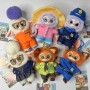 Мягкая игрушка-брелок Zootopia (лабубу) от Miniso (208015)