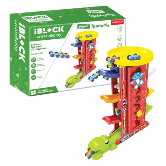 Трек Iblock семиуровневый 39.8х44.6х19.5 см (PL-921-291)