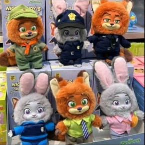 Мягкая игрушка Zootopia (лабубу) 2 сезон Микс (208096)