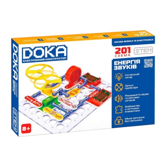 Электронный конструктор Doka 201 схема (D70706)