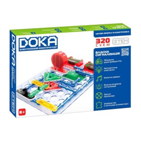 Електронний конструктор Doka 320 схем (D70707)