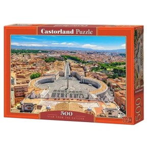 Пазлы Castorland 500 Вид из Ватикана Рим 47х33 см (B-53964)