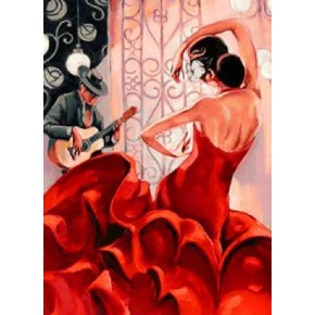 Алмазная мозаика Танец 30х40 см (60524)
