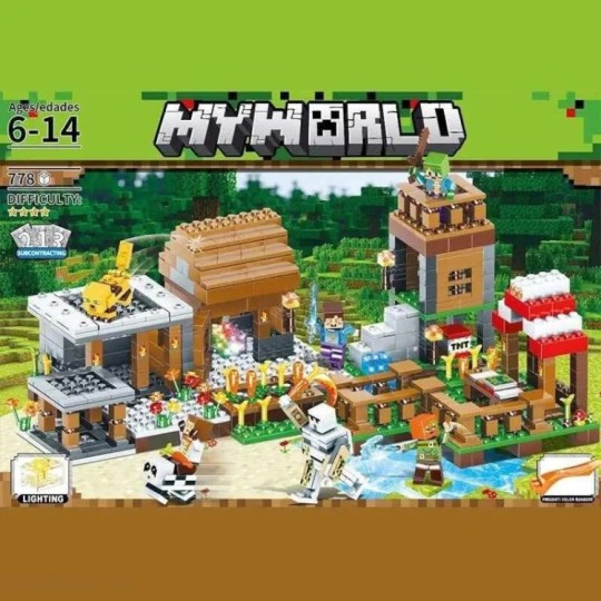 Конструктор МС 778 элементов с мини-фигурками (600D)