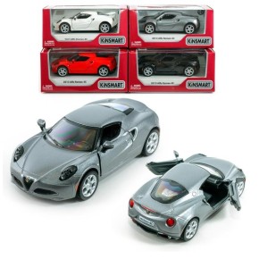 Колекційна машинка Alfa Romeo 4C KT5366W (62167)