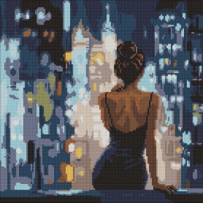 Алмазная мозаика Ideyka Конец вечеринки 40х40 см (AMO8286)