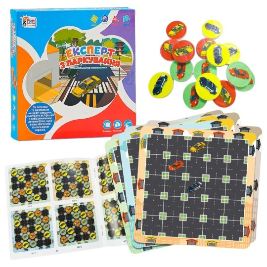 Настольная игра 4FUN Game Club Эксперт по Парковке UKB-B 0033 (96254)