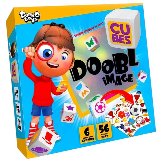 Настольная игра Danko Toys Doobl Image Cubes (102356)