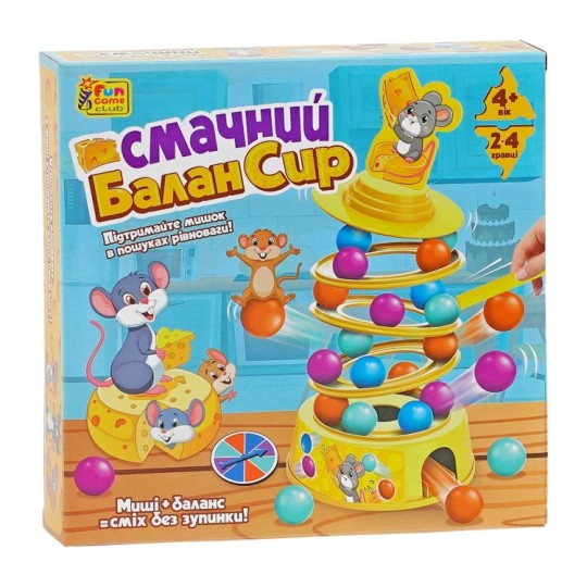 Настільна гра 4FUN Game Club Смачний БаланСир (37297)(143314)