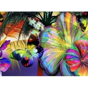Алмазная мозаика Бабочки 30х40 см (60851)