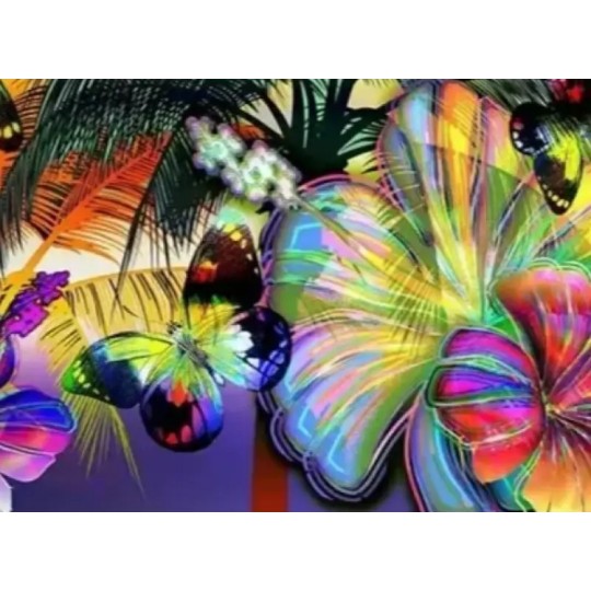 Алмазна мозаїка Метелики 30х40 см (60851)