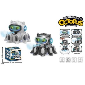 Музыкальная игрушка Осьминог с подсветкой Микс (3383)