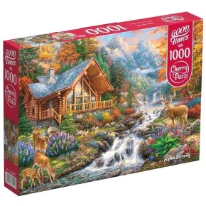 Пазлы CherryPazzi 1000 Альпийская безмятежность 50х70 см (30400)