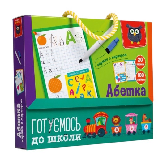 Настольная игра Vladi Toys Готовимся к школе Азбука (укр) (VT5010-21)