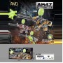 Автомат акумуляторний 47 см стріляє орбізами Мікс (ZY 913 A)
