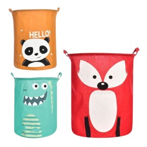 Корзина для игрушек 40х40х48 см с ручками Микс (MR0669)