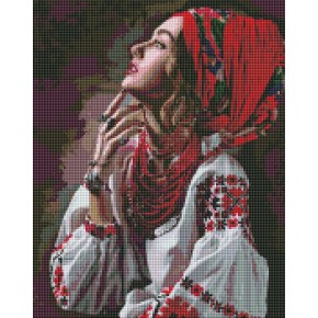 Алмазна мозаїка Ideyka Квіти-зорі 40х50 см (AMO7352)