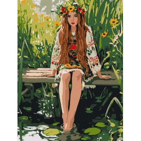 Картина за номерами Ideyka Очі, що чекають 30х40 см (КНО8616)