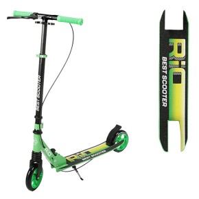 Самокат двухколёсный Best Scooter Rio салатовый (R-15800)