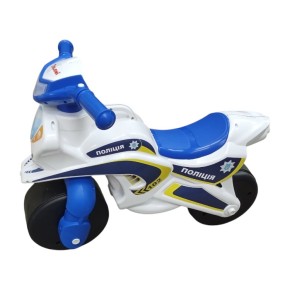 Каталка Doloni-toys Байк Полиция Фламинго (58672)(0138(9)/510)