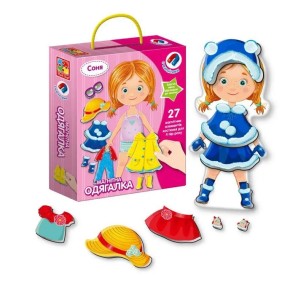 Магнитная игра-одеялка Соня VT3702-03/VT3702-07