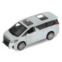 Машина металл АВТОПРОМ 1:42 Toyota Alphard 2 цвета, откр.двери, в кор. 14,5х6,5х7см /96-2/ (4329)