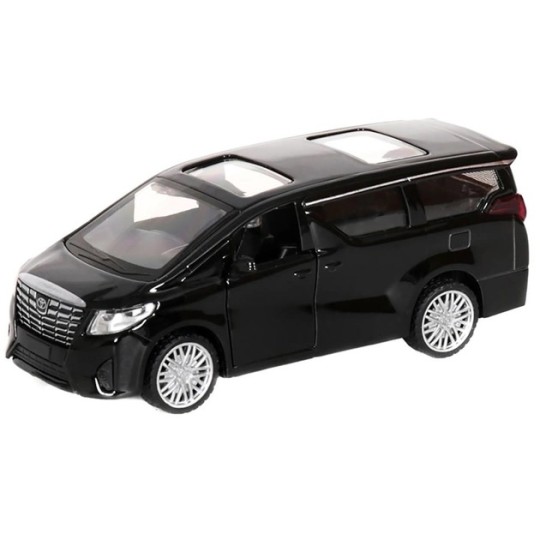 Машина металл АВТОПРОМ 1:42 Toyota Alphard 2 цвета, откр.двери, в кор. 14,5х6,5х7см /96-2/ (4329)