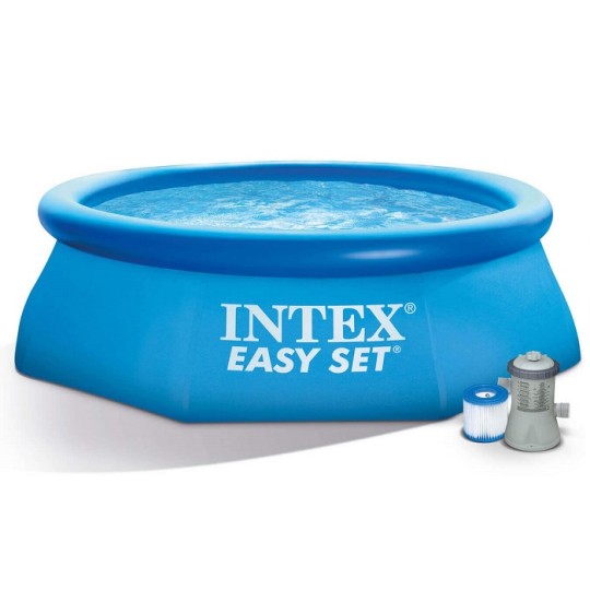 Бассейн надувной Intex 244х61 см с фильтр-насосом (28108)
