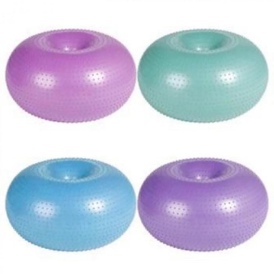 Мяч для фитнеса Пончик-ёжик 45 см 900 г (BT-SFB-0012)